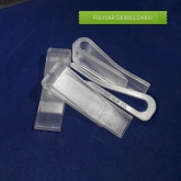 The Original Belt Clip - Clear Polycarbonate