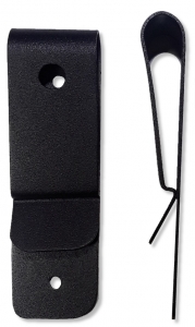 Metal belt clip (607BS2H), Tempered Belt Clip with double rivet holes