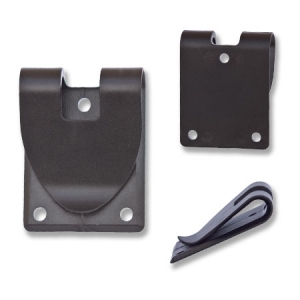 heavy duty plastic belt clip than can be riveted or screwed onto a wireless device