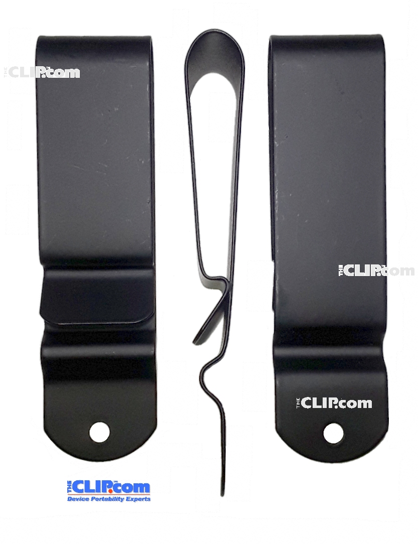  Inc. > Metal Belt Clips > Spring steel metal holster belt  clip. Made in USA, tempered belt clip