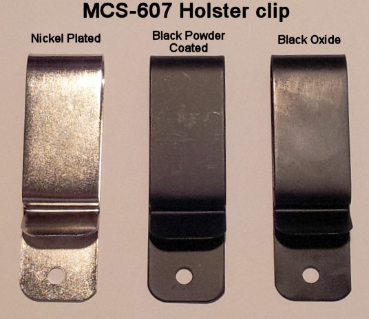 Belt Clip 16 mm/68 mm - Nickel Plated
