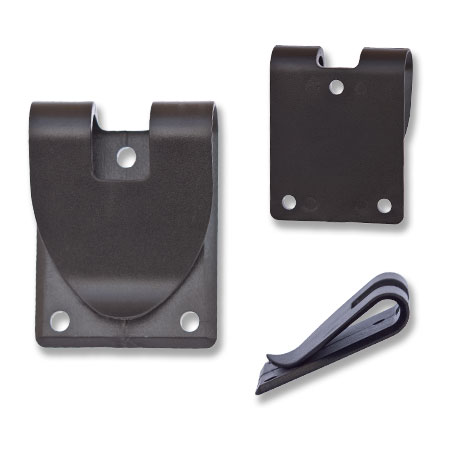 Heavy-Duty Fixed Belt Clip 300 - Plastic Clip with Adhesive