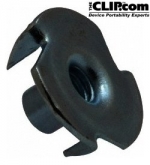  THECLIP.COM Holster Clip Black Powder Coated Steel (607) :  Sports & Outdoors