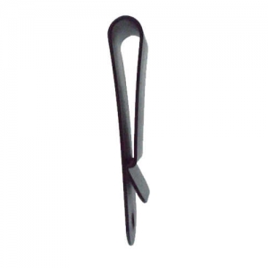 Metal belt extended, stronger clip (607EBK), (China) Powder coated, Tempered