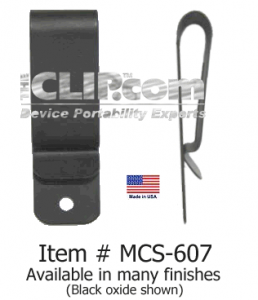 MCS-607 metal steel heavy duty belt holster clip