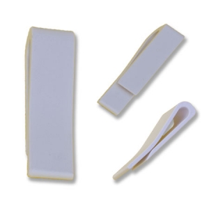 Three (3) Original Belt Clips and One Mount Kit - White