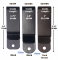 Metal belt clip (607), (USA) Black powder coated, Tempered
